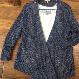 Sparkly Open Cardigan Sweater